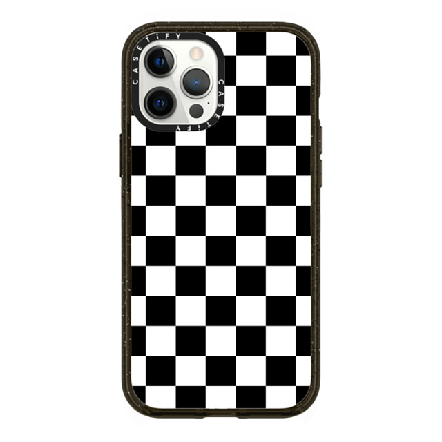 Hyakume x CASETiFY iPhone 12 Pro Max Case Checkered,Pattern Black Impact Case MagSafe Compatible Black White Check Checkerboard Chess Board Two Tone Ska Pattern Mother's Day Hyakume x CASETiFY iPhone 12 Pro Max Case Checkered,Pattern Black Impact Case MagSafe Compatible Black White Check Checkerboard Chess Board Two Tone Ska Pattern Mother's Day