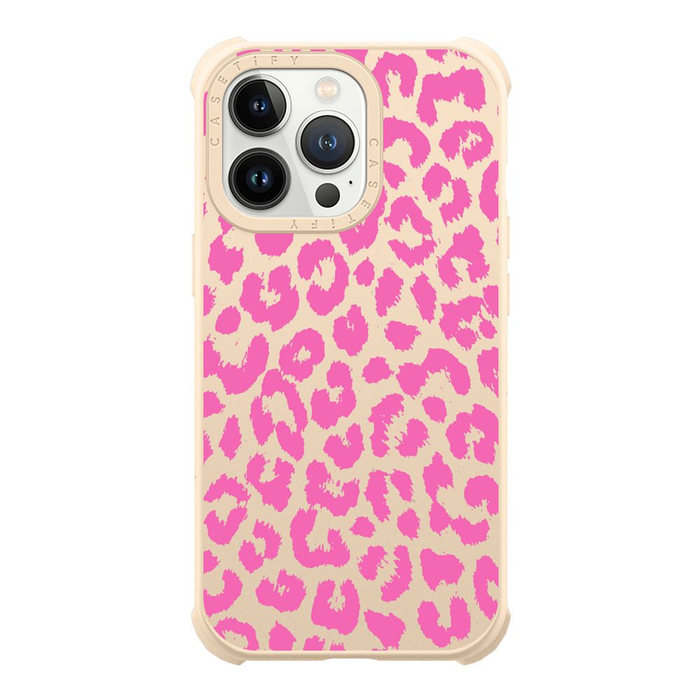 Pink Transparent Leopard Print – CASETiFY