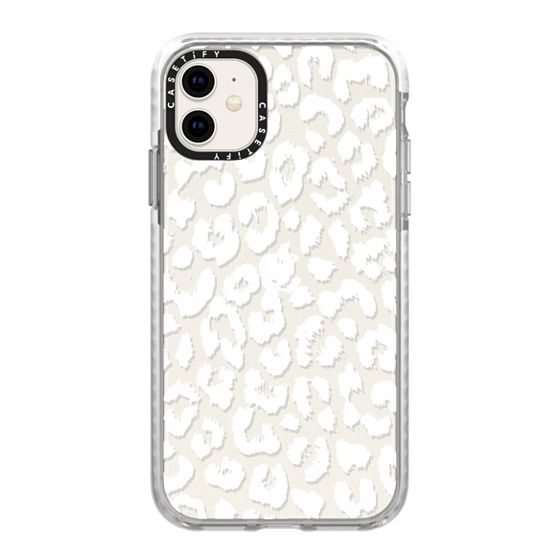 White Transparent Leopard Animal Print – CASETiFY