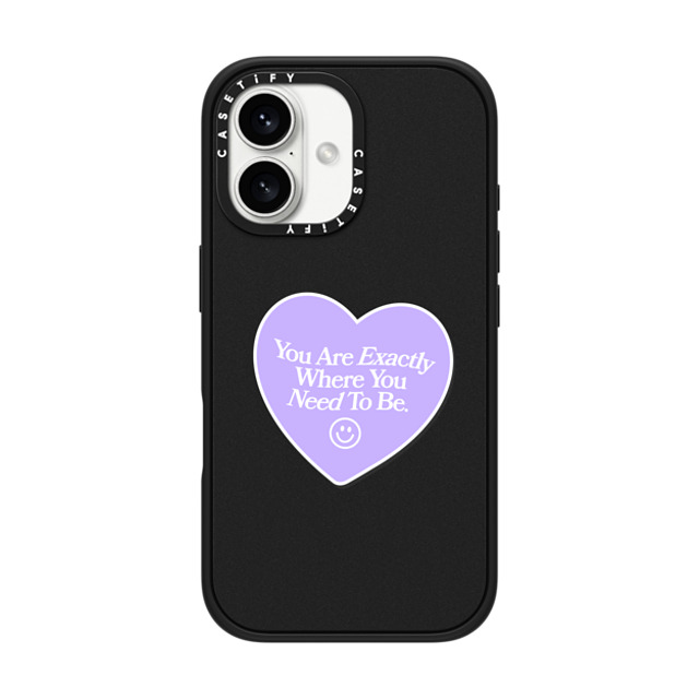 BW Illustrations x CASETiFY iPhone 16 ケース Sticker,Heart マットブラック インパクトケース MagSafe対応 Where You Need To Be Sticker Father's Day BW Illustrations x CASETiFY iPhone 16 ケース Sticker,Heart マットブラック インパクトケース MagSafe対応 Where You Need To Be Sticker Father's Day