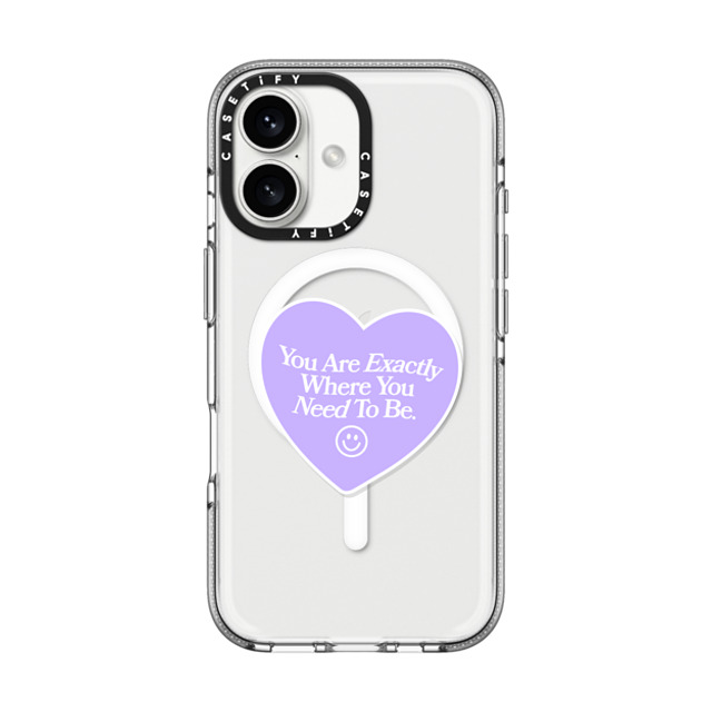 BW Illustrations x CASETiFY iPhone 16 Case Sticker,Heart Clear Clear Case MagSafe Compatible Where You Need To Be Sticker Mother's Day BW Illustrations x CASETiFY iPhone 16 Case Sticker,Heart Clear Clear Case MagSafe Compatible Where You Need To Be Sticker Mother's Day