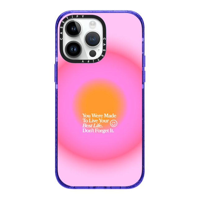 BW Illustrations x CASETiFY iPhone 14 Pro Max Case Quote,Typography Peri Purple Impact Case MagSafe Compatible Made To Live Your Best Life Back to School BW Illustrations x CASETiFY iPhone 14 Pro Max Case Quote,Typography Peri Purple Impact Case MagSafe Compatible Made To Live Your Best Life Back to School