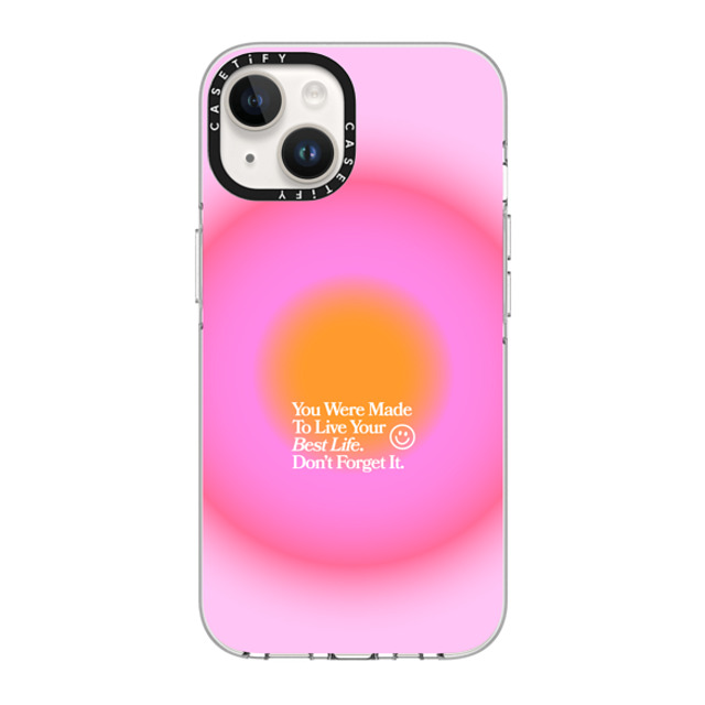 BW Illustrations x CASETiFY iPhone 14 Case Clear Clear Case MagSafe Compatible Made To Live Your Best Life BW Illustrations x CASETiFY iPhone 14 Case Clear Clear Case MagSafe Compatible Made To Live Your Best Life