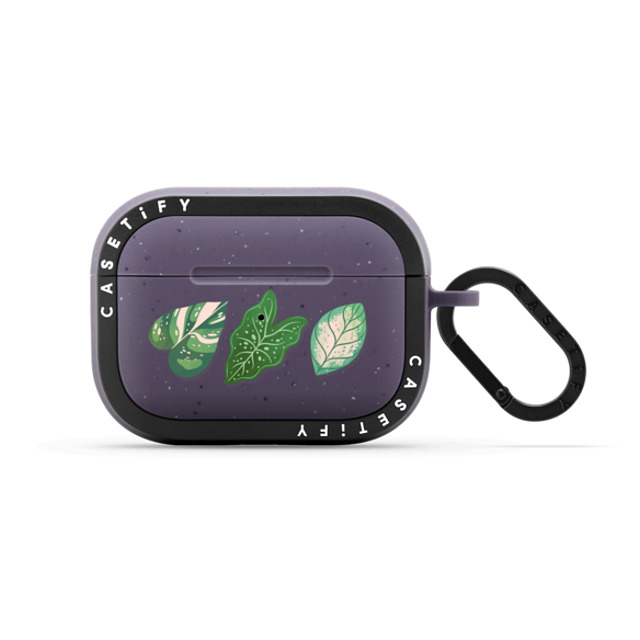 Paper Raven Co x CASETiFY AirPods Pro 2 Sticker Matte Deep Purple バウンス ケース Little Leaves Back to School Paper Raven Co x CASETiFY AirPods Pro 2 Sticker Matte Deep Purple バウンス ケース Little Leaves Back to School