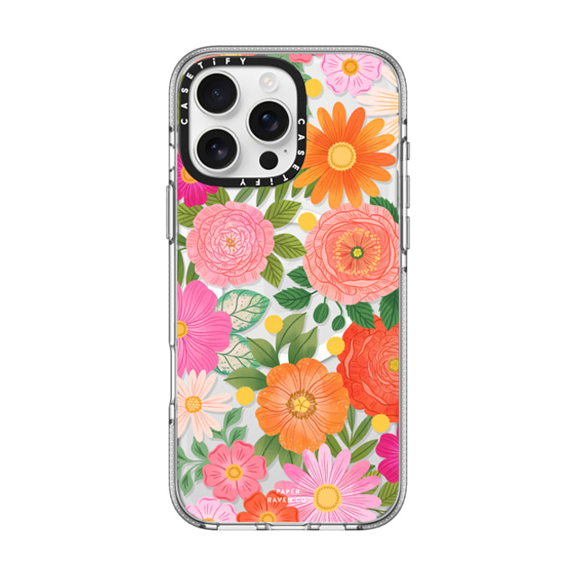 Paper Raven Co x CASETiFY iPhone 16 Pro Max ケース Floral,Pattern クリア クリア ケース MagSafe対応 Flower Child Back to School Paper Raven Co x CASETiFY iPhone 16 Pro Max ケース Floral,Pattern クリア クリア ケース MagSafe対応 Flower Child Back to School