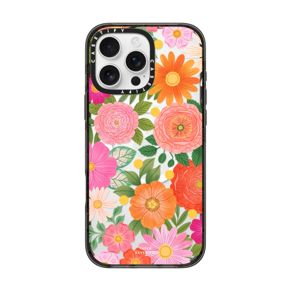 Impact iPhone 16 Pro Max Case MagSafe Compatible - Flower Child