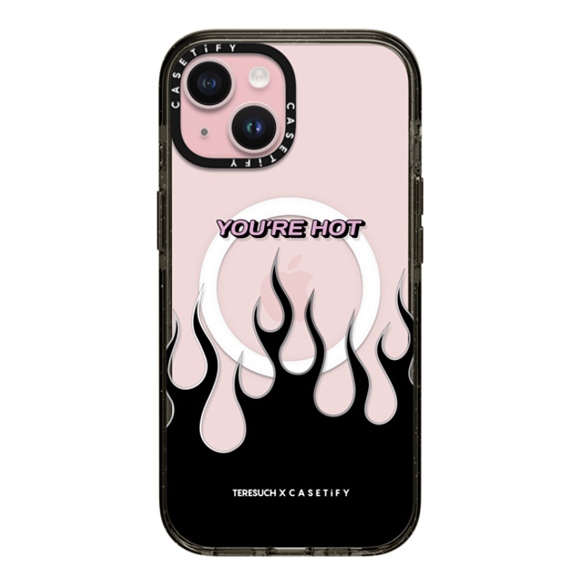 CASETiFY iPhone 15 ケース ブラック インパクトケース MagSafe対応 Cloud,Quote Cloud,Quote The Flamin' Case Father's Day CASETiFY iPhone 15 ケース ブラック インパクトケース MagSafe対応 Cloud,Quote Cloud,Quote The Flamin' Case Father's Day