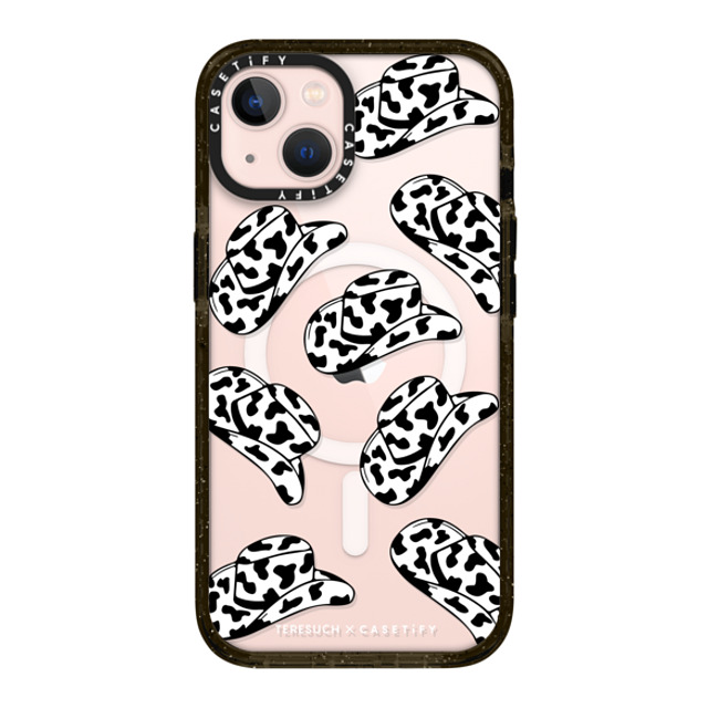 CASETiFY iPhone 13 ケース ブラック インパクトケース MagSafe対応 The Cowgirl tere's.