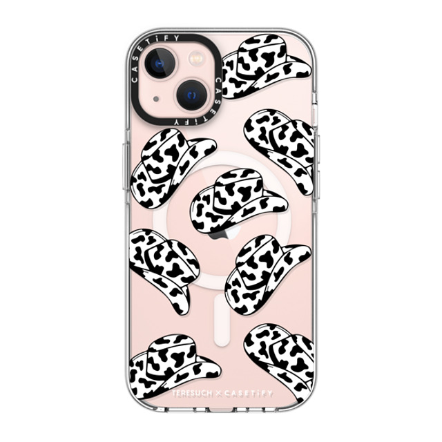 CASETiFY iPhone 13 ケース クリア クリア ケース MagSafe対応 The Cowgirl tere's.