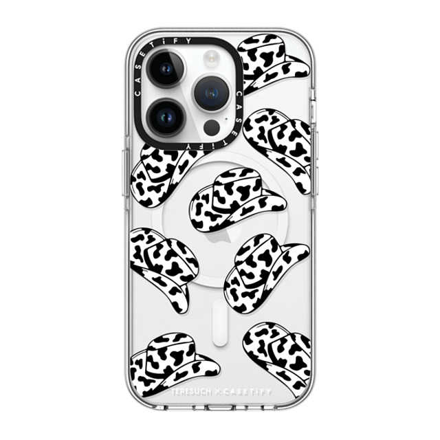 CASETiFY iPhone 14 Pro ケース クリア クリア ケース MagSafe対応 The Cowgirl tere's.