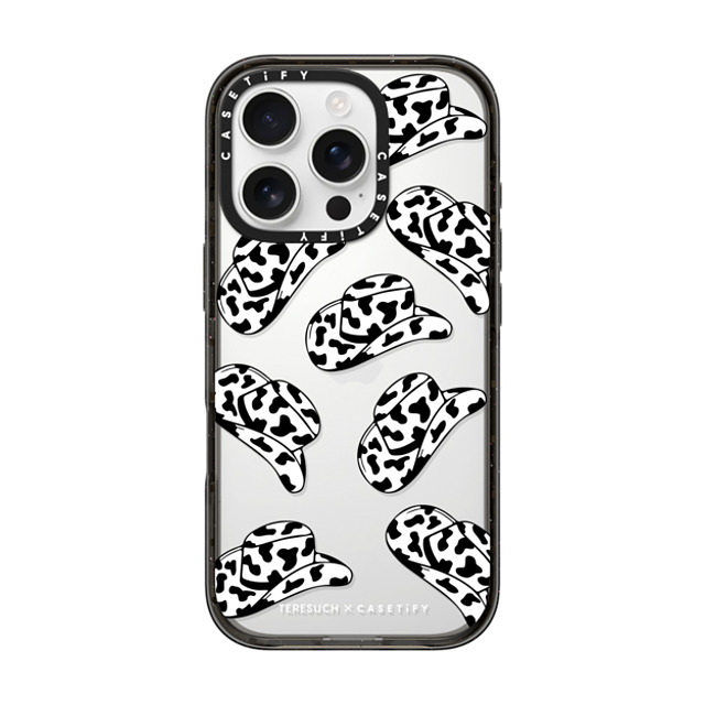 CASETiFY iPhone 16 Pro ケース ブラック インパクトケース The Cowgirl tere's.