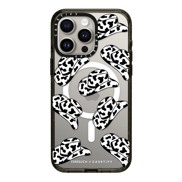 CASETiFY iPhone 15 Pro Max ケース ブラック インパクトケース MagSafe対応 The Cowgirl tere's.