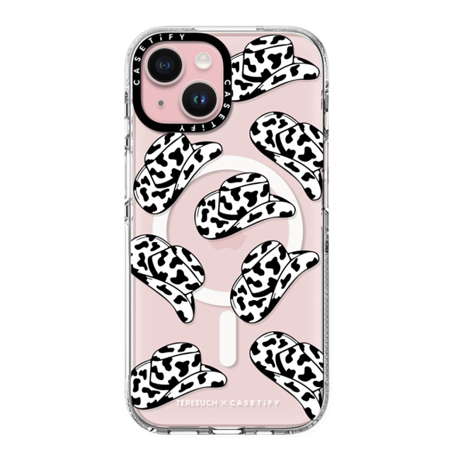 CASETiFY iPhone 15 ケース クリア クリア ケース MagSafe対応 The Cowgirl tere's.