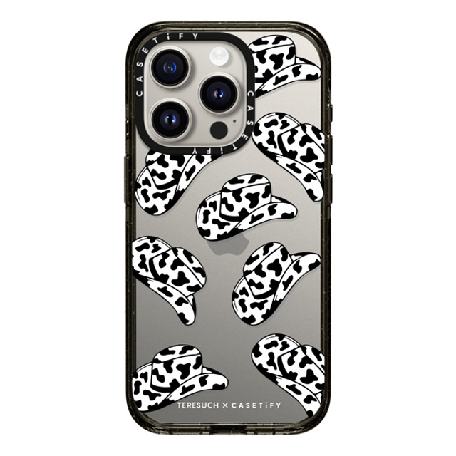 CASETiFY iPhone 15 Pro ケース ブラック インパクトケース The Cowgirl tere's.