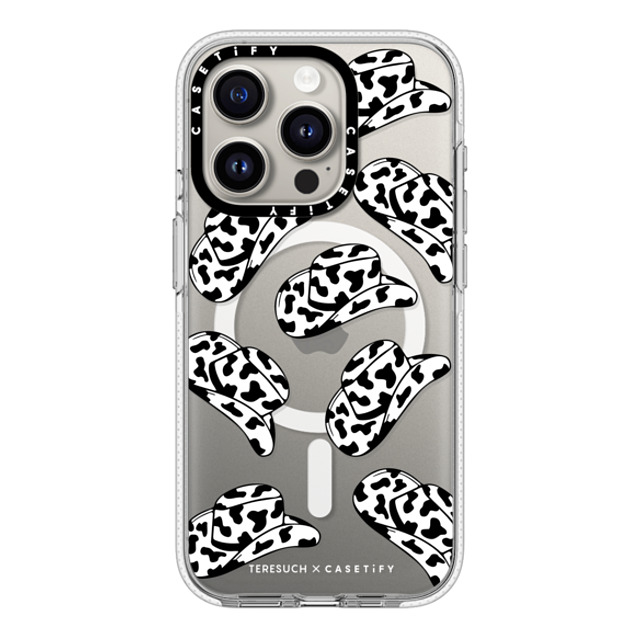 CASETiFY iPhone 15 Pro ケース クリア クリア ケース MagSafe対応 The Cowgirl tere's.