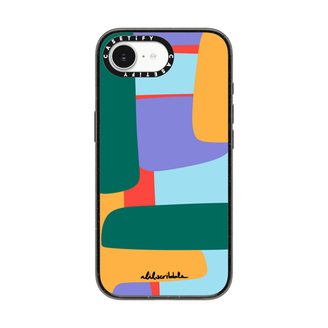 Alilscribble x CASETiFY iPhone 16e Case Geometric,Line Art Black Impact Case MagSafe Compatible Color Palette 101 by aLILscribble Father's Day Alilscribble x CASETiFY iPhone 16e Case Geometric,Line Art Black Impact Case MagSafe Compatible Color Palette 101 by aLILscribble Father's Day