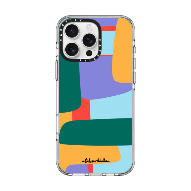 Alilscribble x CASETiFY iPhone 16 Pro Max Case Geometric,Line Art クリア クリア ケース MagSafe対応 Color Palette 101 by aLILscribble Father's Day Alilscribble x CASETiFY iPhone 16 Pro Max Case Geometric,Line Art クリア クリア ケース MagSafe対応 Color Palette 101 by aLILscribble Father's Day