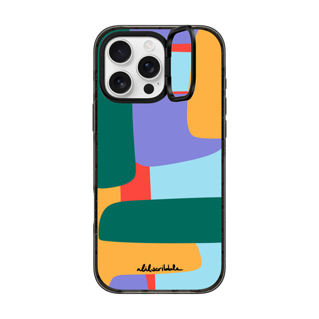 Alilscribble x CASETiFY iPhone 16 Pro Max Case Geometric,Line Art Black インパクトリングスタンドケース MagSafe対応 Color Palette 101 by aLILscribble Father's Day Alilscribble x CASETiFY iPhone 16 Pro Max Case Geometric,Line Art Black インパクトリングスタンドケース MagSafe対応 Color Palette 101 by aLILscribble Father's Day