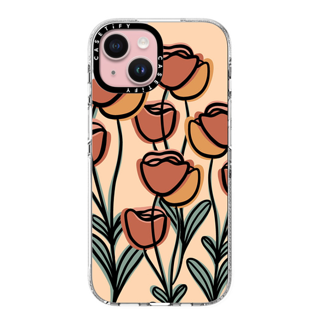 Alilscribble x CASETiFY iPhone 15 ケース Floral,Geometric クリア クリア ケース MagSafe対応 A Flower For You by aLILscribble Father's Day Alilscribble x CASETiFY iPhone 15 ケース Floral,Geometric クリア クリア ケース MagSafe対応 A Flower For You by aLILscribble Father's Day