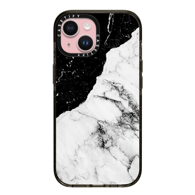 CASETiFY iPhone 15 Case Black Impact Case MagSafe Compatible Minimalism,Monochrome Minimalism,Monochrome Black and White Contrast Marble Back to School CASETiFY iPhone 15 Case Black Impact Case MagSafe Compatible Minimalism,Monochrome Minimalism,Monochrome Black and White Contrast Marble Back to School
