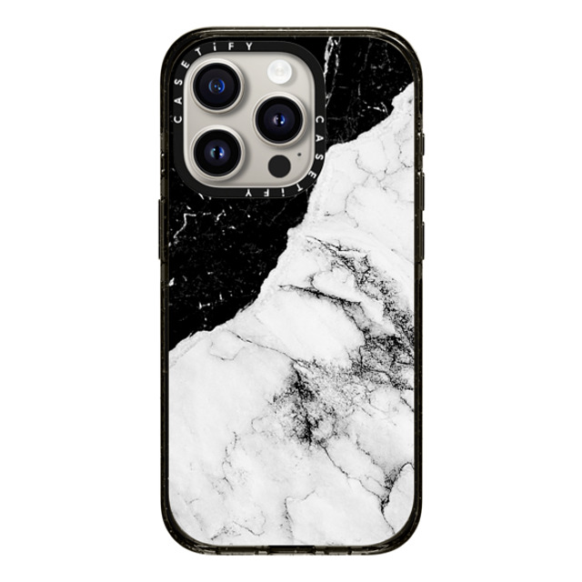 CASETiFY iPhone 15 Pro Case Black Impact Case MagSafe Compatible Minimalism,Monochrome Minimalism,Monochrome Black and White Contrast Marble Back to School CASETiFY iPhone 15 Pro Case Black Impact Case MagSafe Compatible Minimalism,Monochrome Minimalism,Monochrome Black and White Contrast Marble Back to School