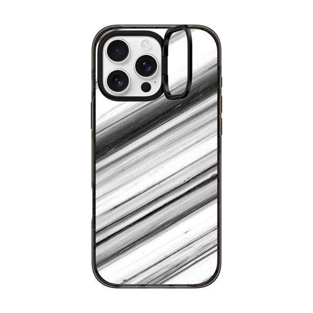 CASETiFY iPhone 16 Pro Max ケース ブラック インパクトリングスタンドケース MagSafe対応 Black and White Stripe Marble marblous Back to School CASETiFY iPhone 16 Pro Max ケース ブラック インパクトリングスタンドケース MagSafe対応 Black and White Stripe Marble marblous Back to School