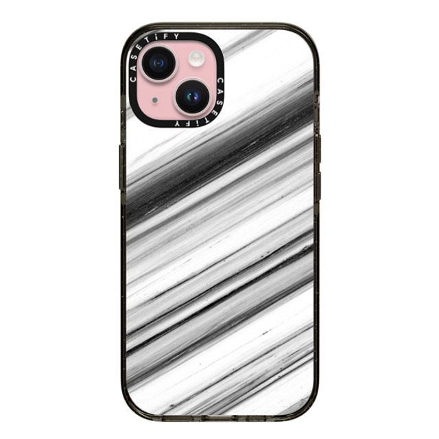 CASETiFY iPhone 15 ケース ブラック インパクトケース MagSafe対応 Black and White Stripe Marble marblous Back to School CASETiFY iPhone 15 ケース ブラック インパクトケース MagSafe対応 Black and White Stripe Marble marblous Back to School