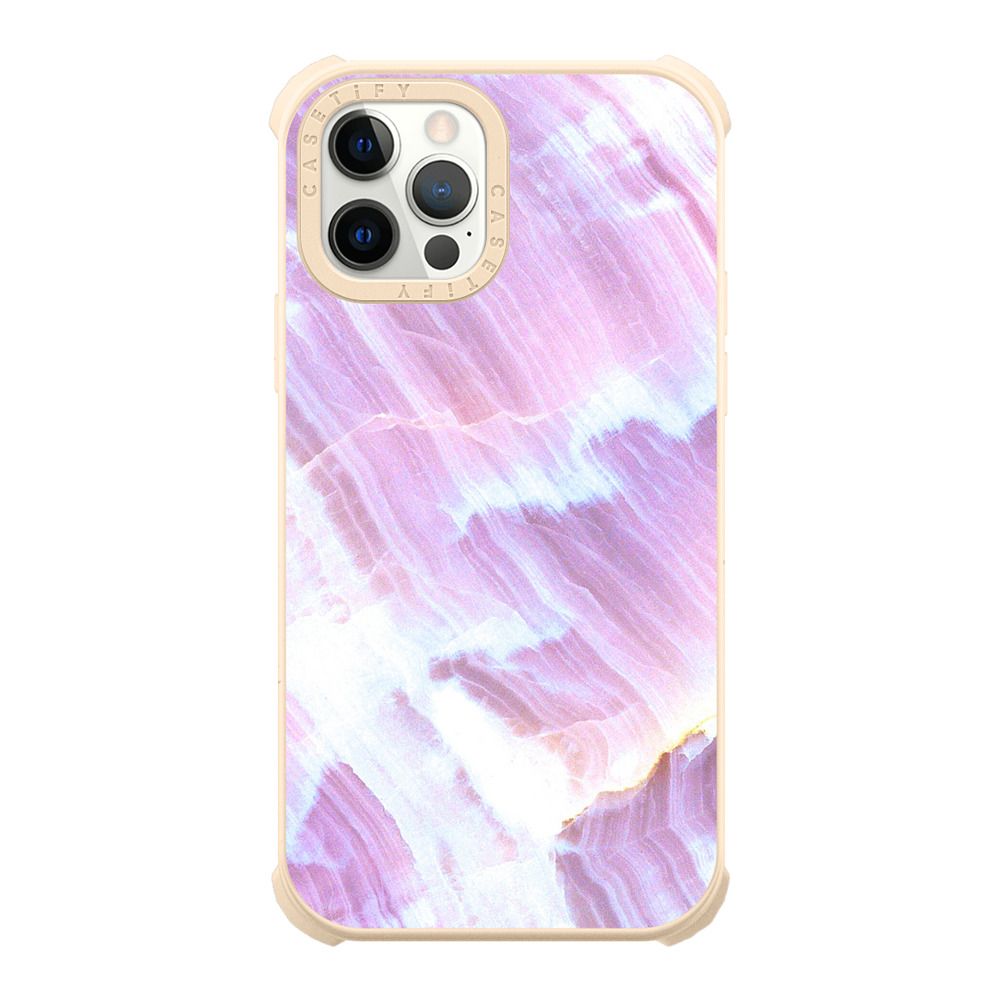 Purple White Marble Casetify