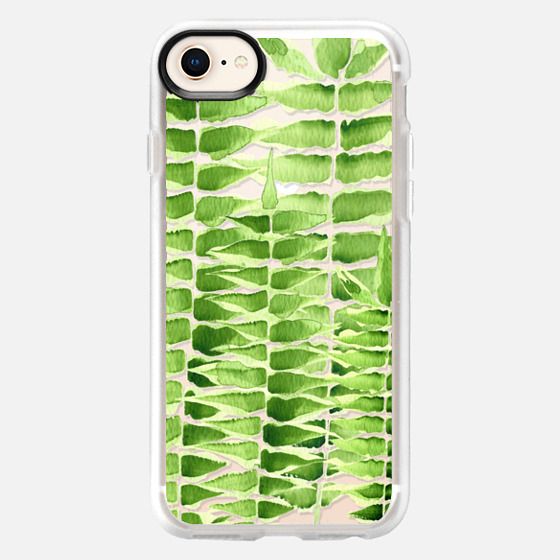 Green Fern1 by GosiaandHelena iPhone 8 Case by GosiaandHelena | Casetify
