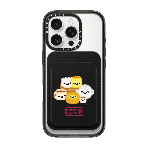 Snappy MagSafe Wallet - You Are What You Eat Dim Sum