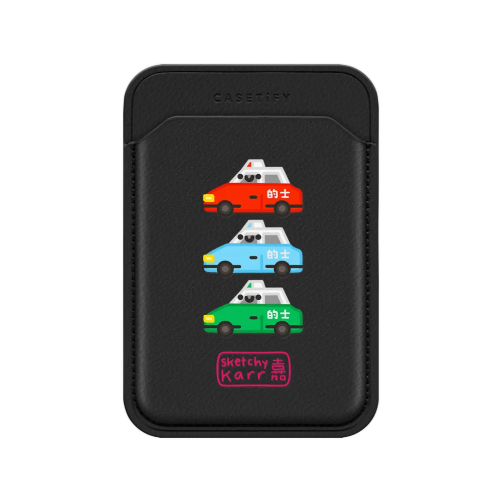 Snappy™ BioVeg Wallet MagSafe Compatible - Hong Kong Taxi