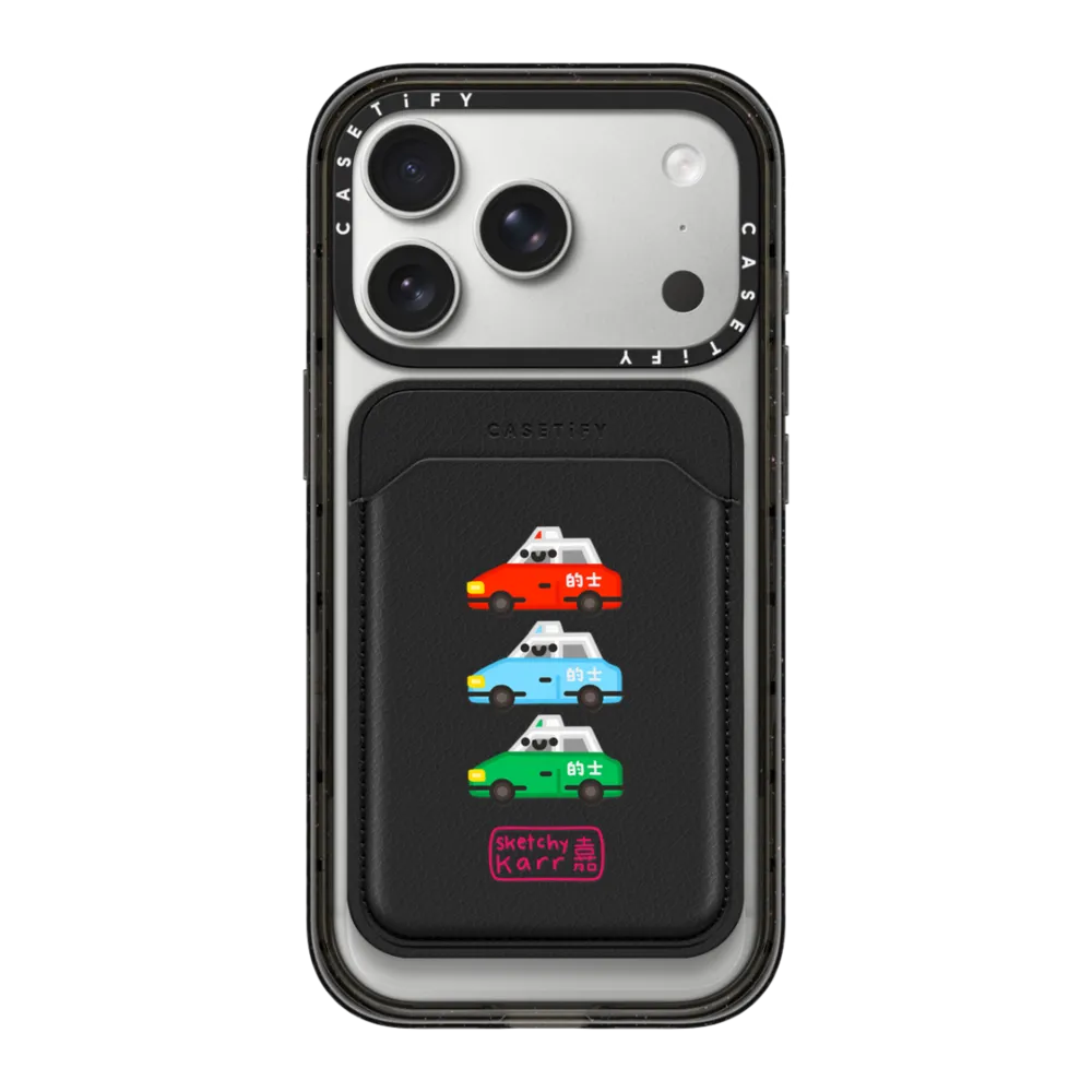 Snappy™ BioVeg Wallet MagSafe Compatible - Hong Kong Taxi