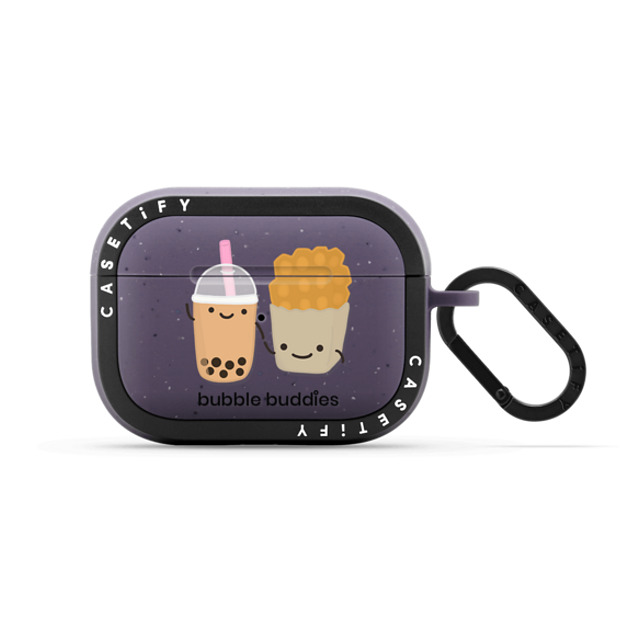 sketchykarr x CASETiFY AirPods Pro 2 Matte Deep Purple バウンス ケース bubble buddies by sketchykarr