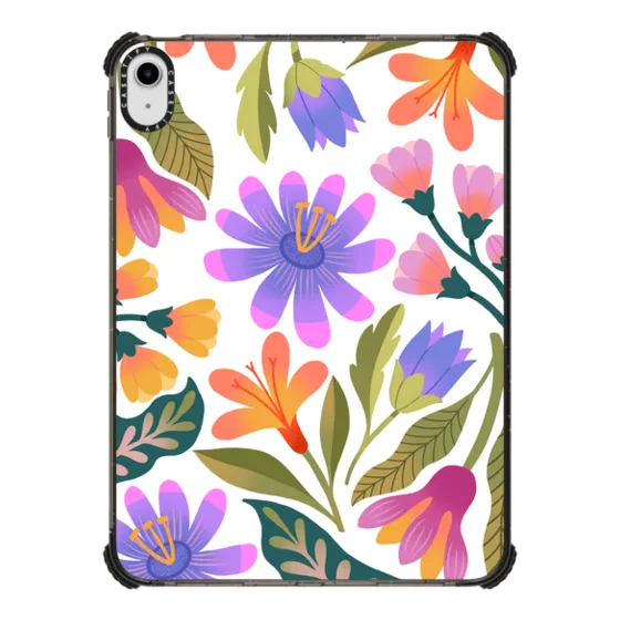 Impact iPad 10.9-inch (10th gen) Case - Tropic Bloom