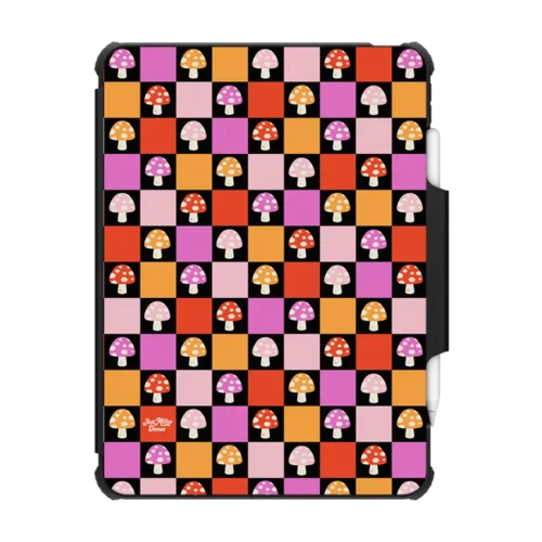 iPad Pro 12.9-inch (5th/6th gen) - Checkered Mushrooms
