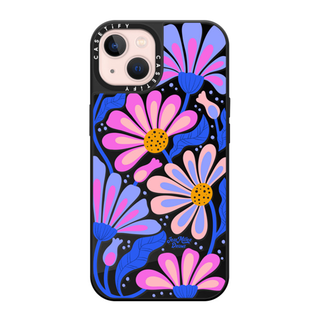 Jess Miller Draws x CASETiFY iPhone 13 Case Summer,Floral Black on Black ミラーケース MagSafe対応 Mystic Daisy Mother's Day Jess Miller Draws x CASETiFY iPhone 13 Case Summer,Floral Black on Black ミラーケース MagSafe対応 Mystic Daisy Mother's Day