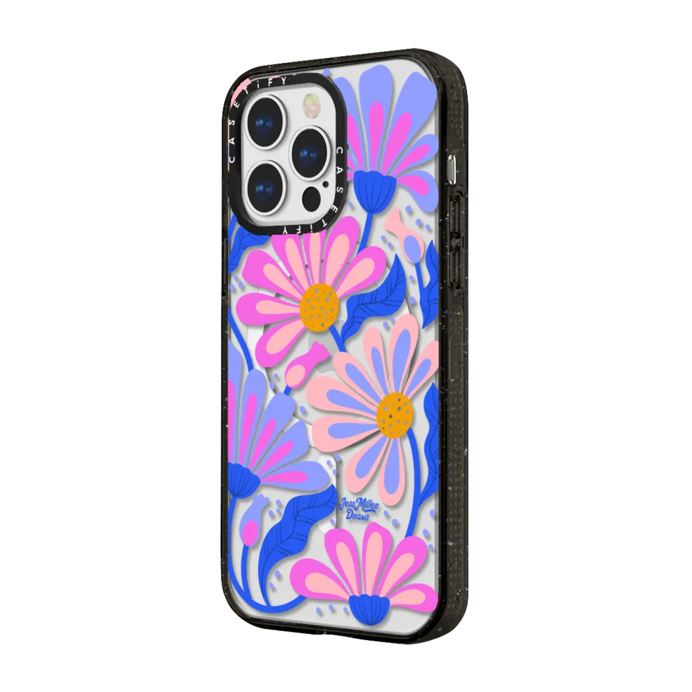 Impact iPhone 13 Pro Max Case MagSafe Compatible - Mystic Daisy