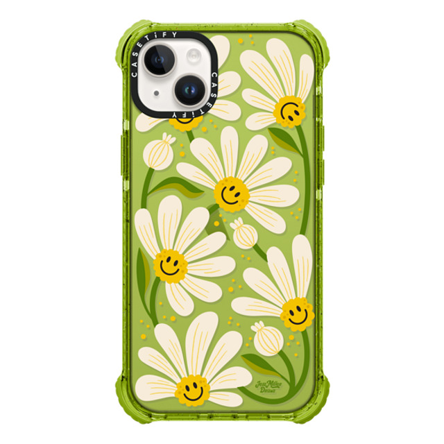 Jess Miller Draws x CASETiFY iPhone 14 Plus Case Kiwi ウルトラインパクトケース 90s Daisy Jess Miller Draws x CASETiFY iPhone 14 Plus Case Kiwi ウルトラインパクトケース 90s Daisy