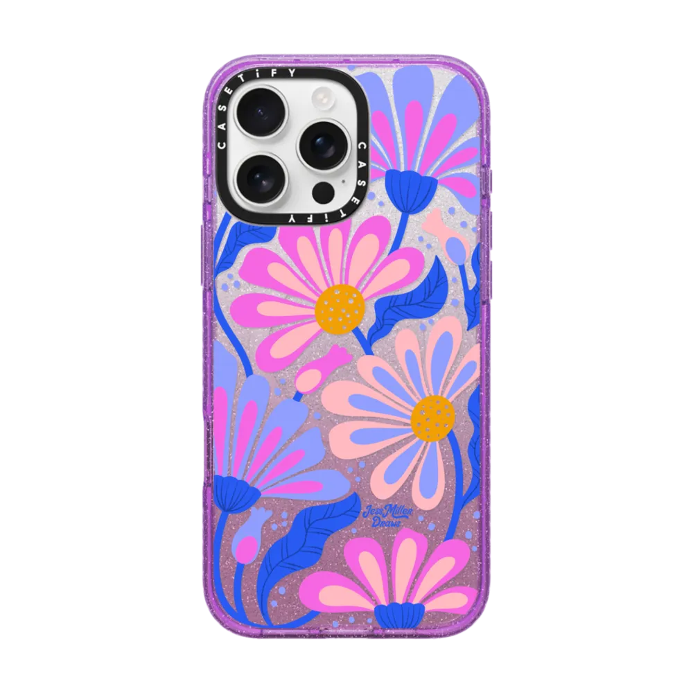 Impact iPhone 16 Pro Max Case MagSafe Compatible - Mystic Daisy