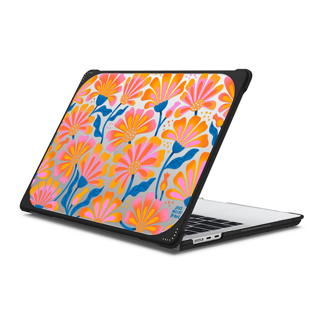 Jess Miller Draws x CASETiFY MacBook Air 13-inch (M2 - M4) Summer,Floral Black バウンス ケース Lazy Daisy Mother's Day Jess Miller Draws x CASETiFY MacBook Air 13-inch (M2 - M4) Summer,Floral Black バウンス ケース Lazy Daisy Mother's Day