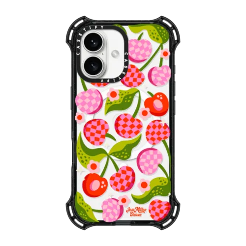 iPhone 16 - Checkered Cherries