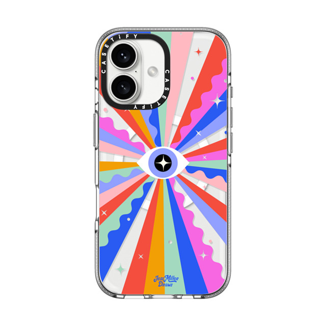 Jess Miller Draws x CASETiFY iPhone 16 Case Pattern,Surrealism Clear Clear Case MagSafe Compatible Mystic Eye Mother's Day Jess Miller Draws x CASETiFY iPhone 16 Case Pattern,Surrealism Clear Clear Case MagSafe Compatible Mystic Eye Mother's Day