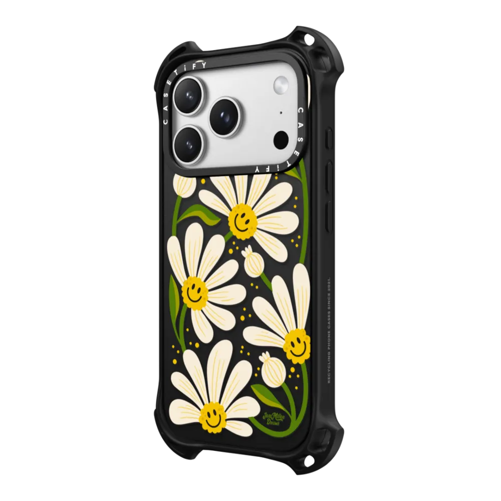 Bounce iPhone 17 Pro Max Case MagSafe Compatible - 90s Daisy