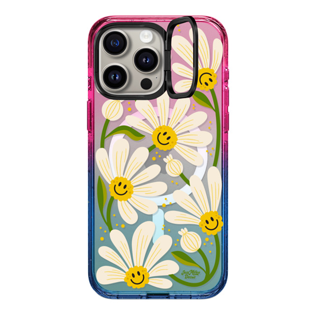 Jess Miller Draws x CASETiFY iPhone 15 Pro Max Case Floral,Nature Cotton Candy インパクトリングスタンドケース MagSafe対応 90s Daisy Back to School Jess Miller Draws x CASETiFY iPhone 15 Pro Max Case Floral,Nature Cotton Candy インパクトリングスタンドケース MagSafe対応 90s Daisy Back to School