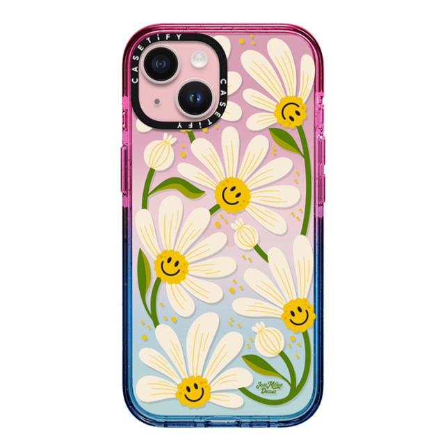 Jess Miller Draws x CASETiFY iPhone 15 Case Floral,Nature Cotton Candy インパクトケース 90s Daisy Mother's Day Jess Miller Draws x CASETiFY iPhone 15 Case Floral,Nature Cotton Candy インパクトケース 90s Daisy Mother's Day