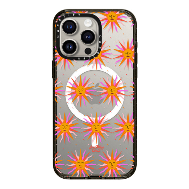 Jess Miller Draws x CASETiFY iPhone 15 Pro Max ケース Summer,Pattern ブラック インパクトケース MagSafe対応 Mystic Sun Back to School Jess Miller Draws x CASETiFY iPhone 15 Pro Max ケース Summer,Pattern ブラック インパクトケース MagSafe対応 Mystic Sun Back to School