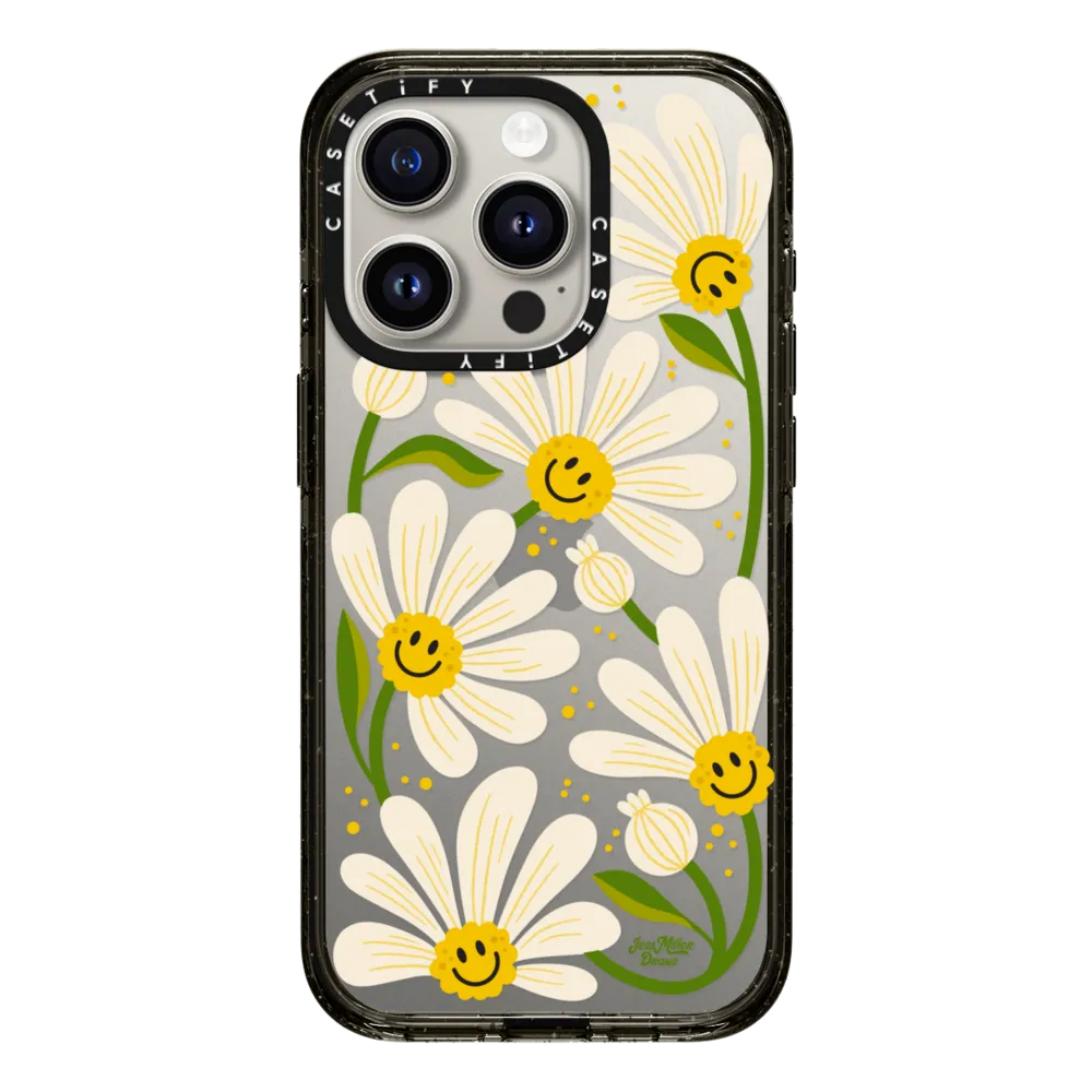 Impact iPhone 15 Pro Case - 90s Daisy