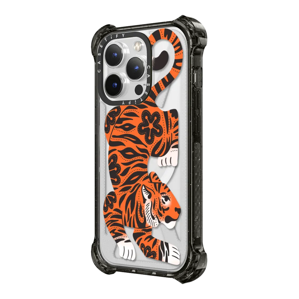 Bounce iPhone 14 Pro Max Case MagSafe Compatible - Fierce Tiger