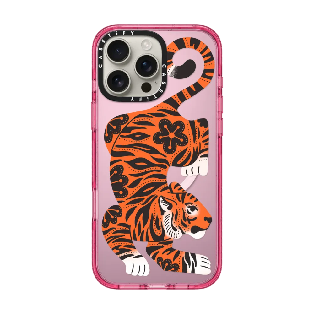 Impact iPhone 16 Pro Max Case MagSafe Compatible - Fierce Tiger