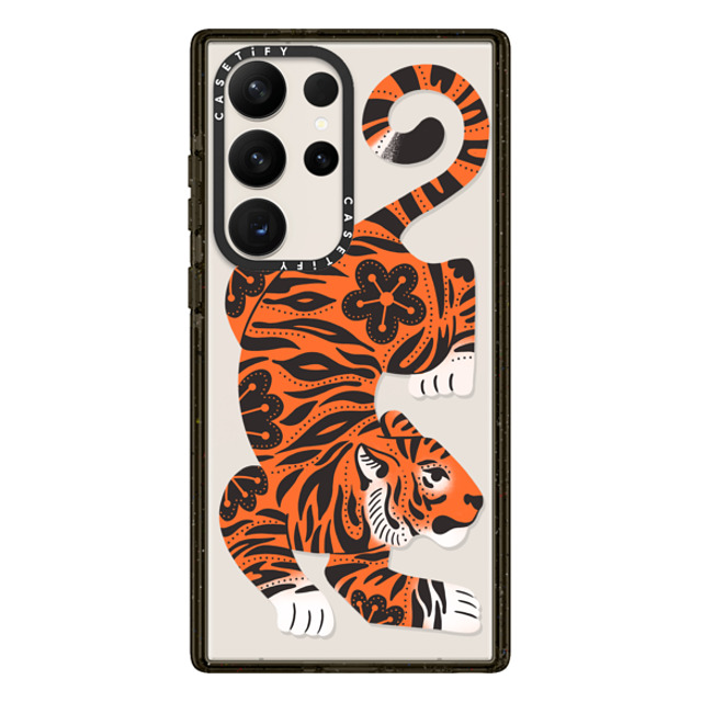 Jess Miller Draws x CASETiFY Galaxy S23 Ultra Case Summer,Floral ブラック インパクトケース Fierce Tiger New iPhone Jess Miller Draws x CASETiFY Galaxy S23 Ultra Case Summer,Floral ブラック インパクトケース Fierce Tiger New iPhone